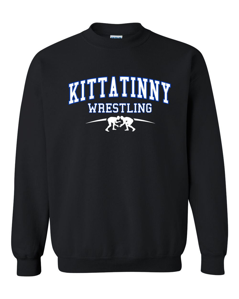 Kittatinny Wrestling Design 10 non hooded sweatshirt