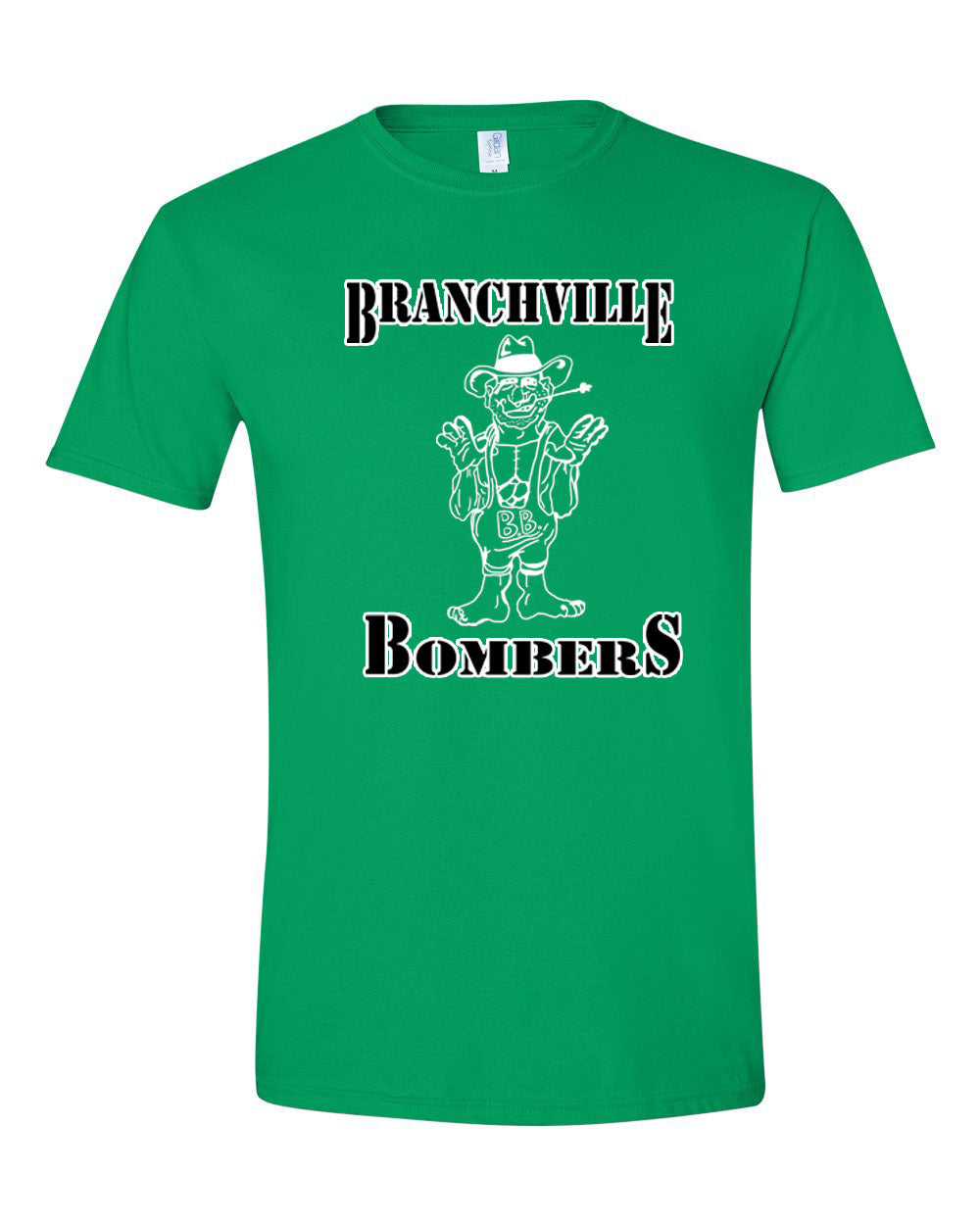 Branchville Bombers Wrestling Design 4 t-Shirt