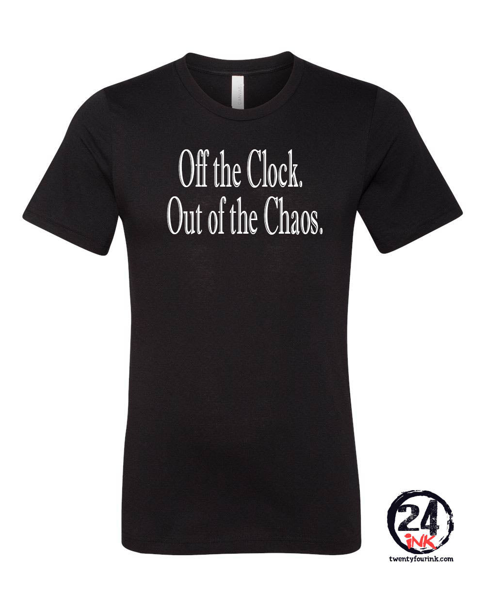Off the clock T-shirt Design 2
