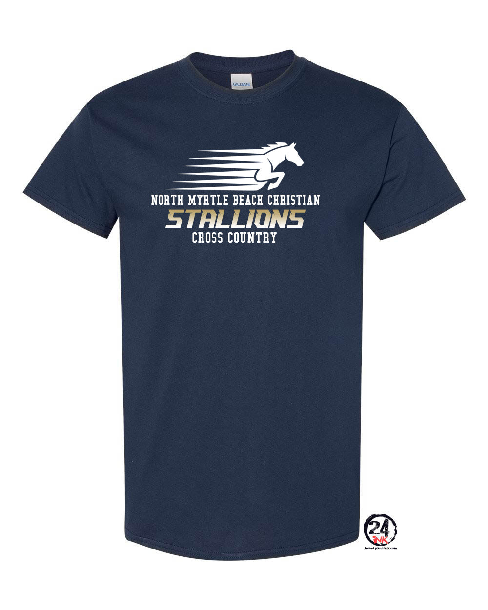 NMB Christian School Cross Country T-Shirt Design 1