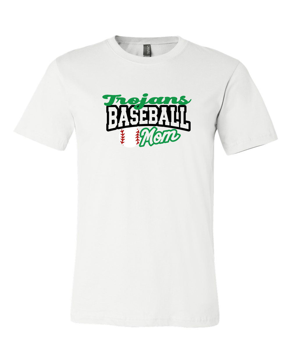 Trojans Baseball T-Shirt Design 1