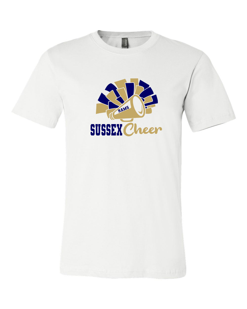 Sussex middle School Cheer design 2 T-Shirt