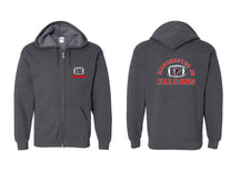 Falcons Football Zip up Sweatshirt Design 1