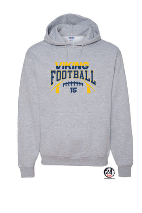 Viking Football Design 8 Hooded Sweatshirt