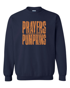 Fall Pumpkins and Prayers non hooded sweatshirt