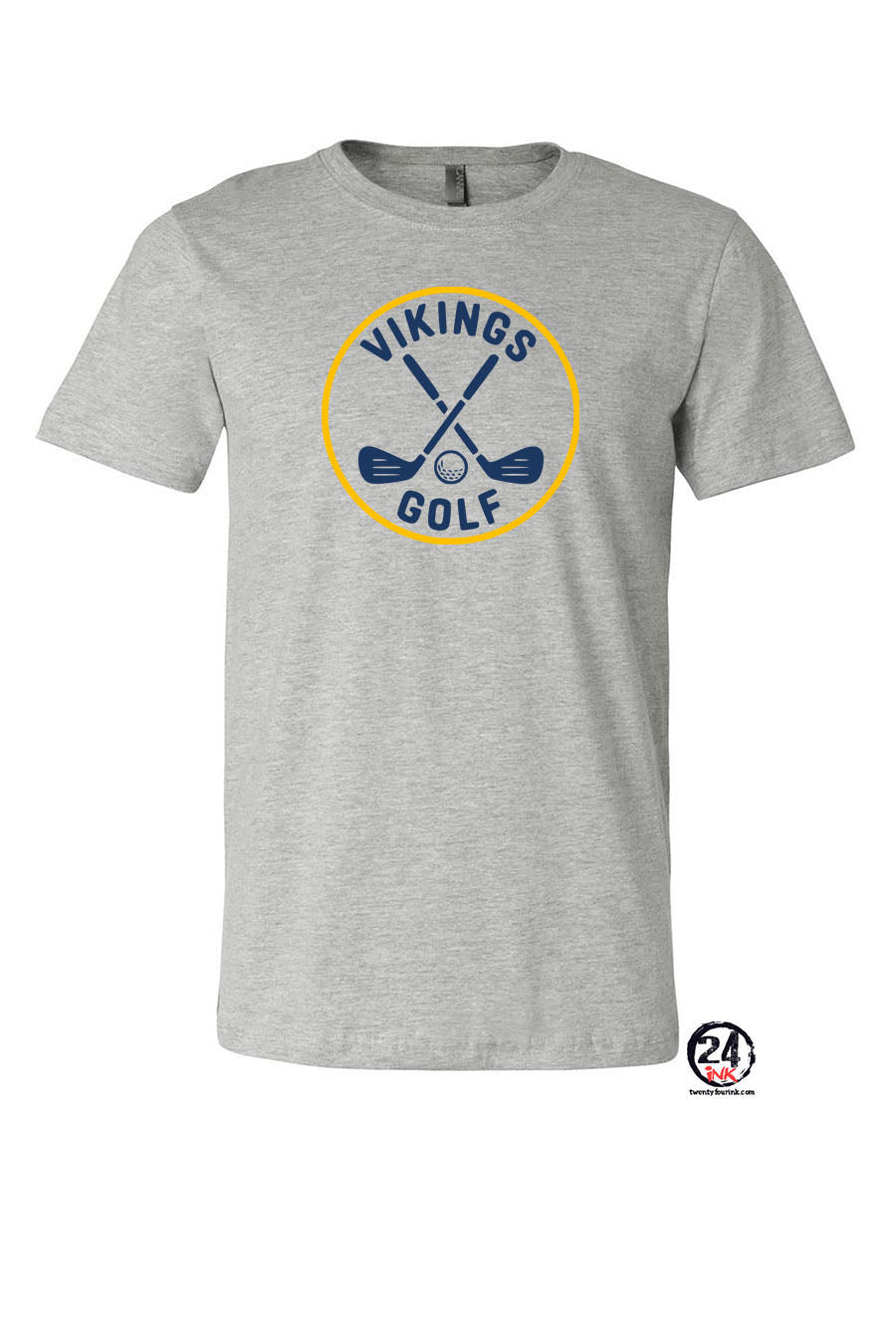 Vikings Golf T-Shirt Design 1