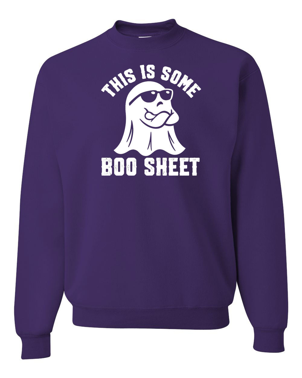 This is some Boo Sheet non hooded sweatshirt