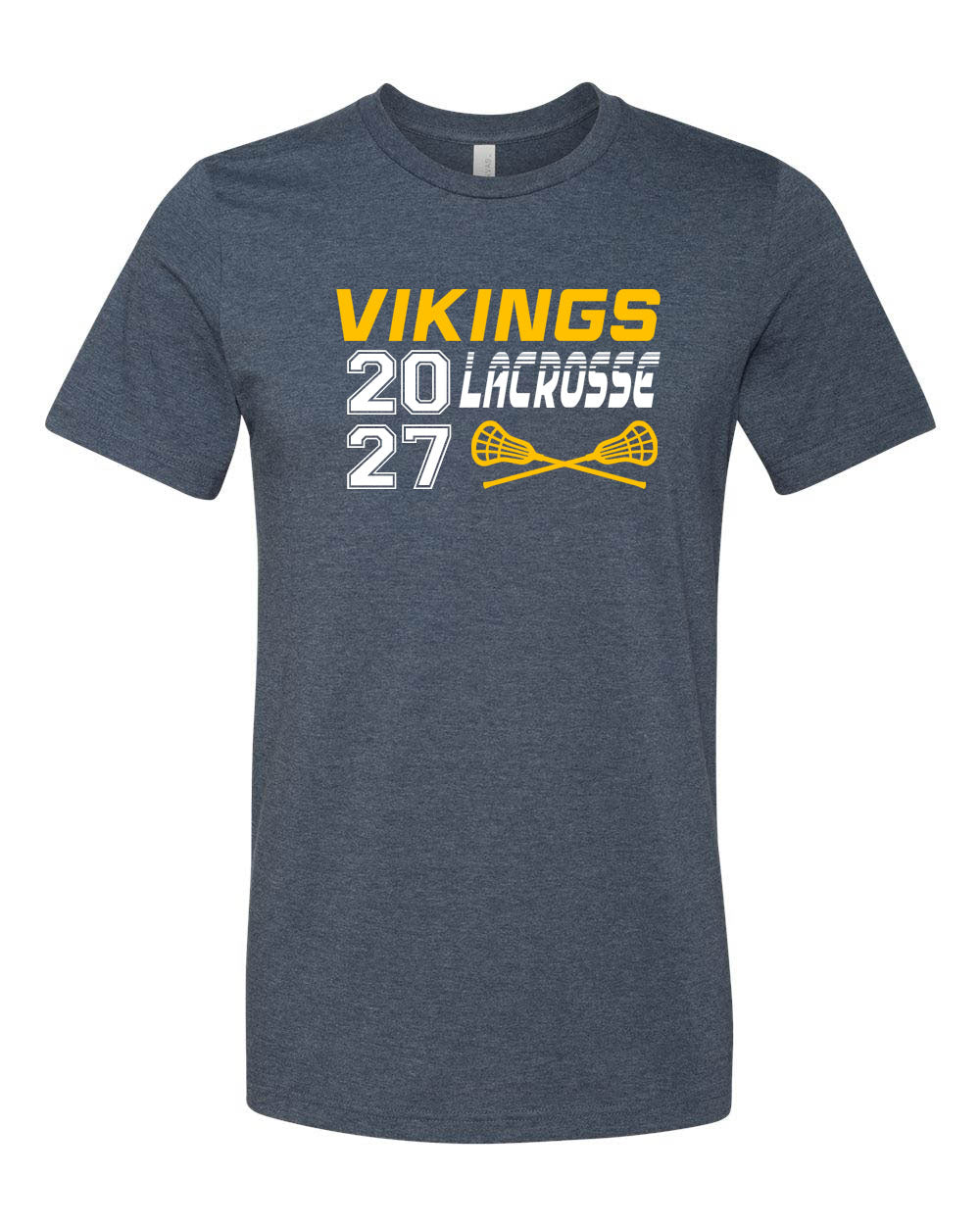 Vikings Lacrosse T-Shirt Design 1