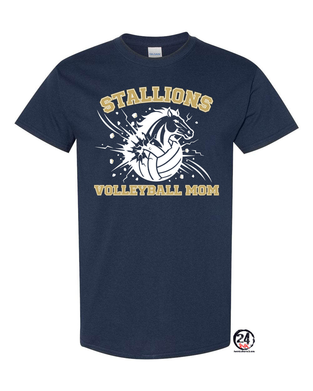 NMB Christian School Volleyball T-Shirt Design 2