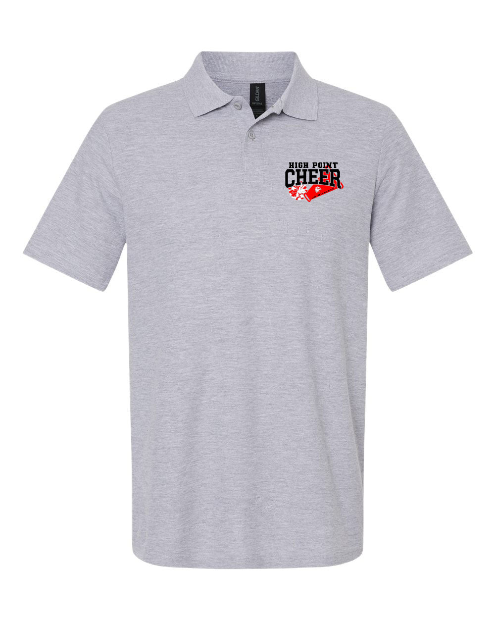 High Point Cheer Design 1 Polo T-Shirt