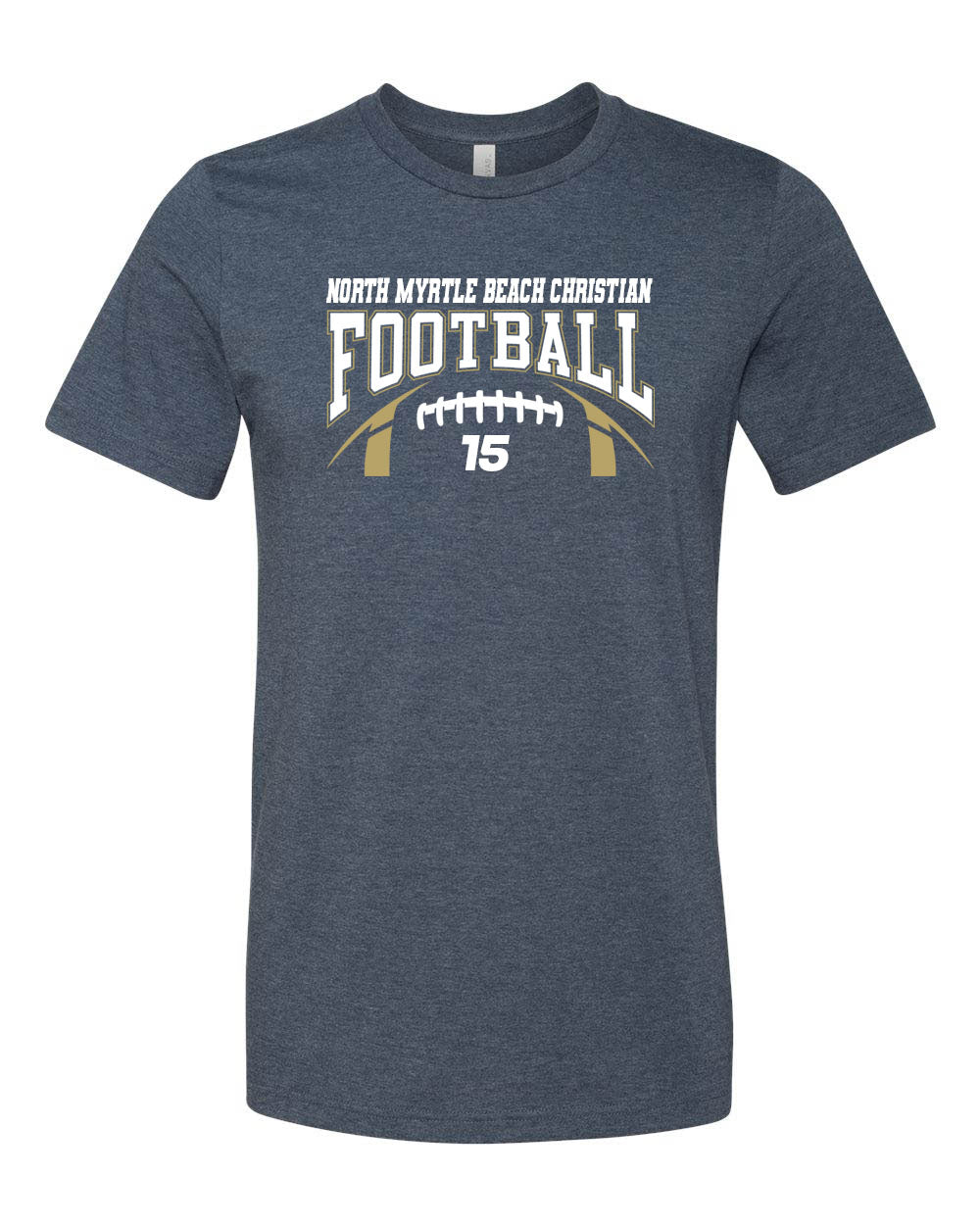 NMB Christian School Football T-Shirt Design 2