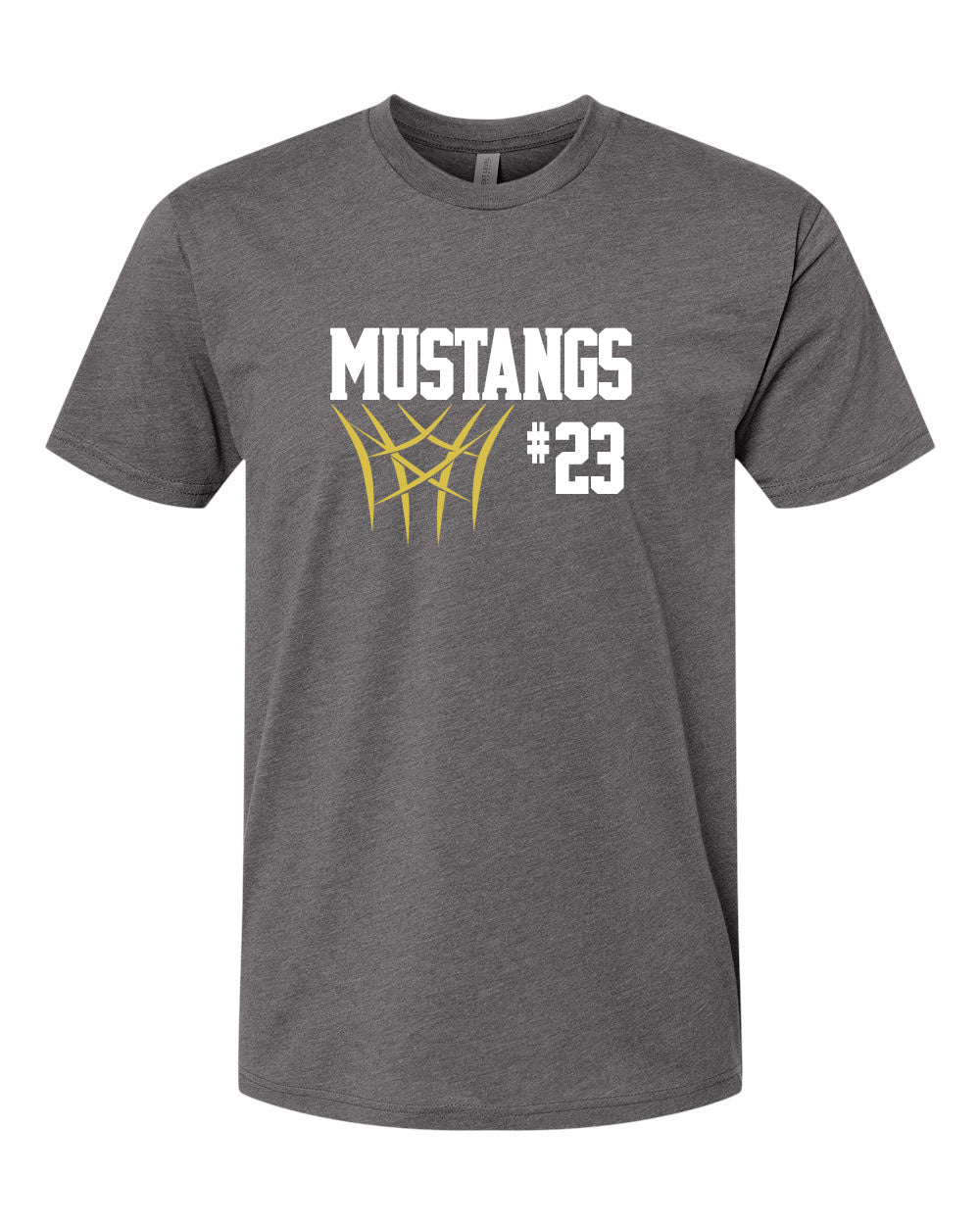 Mustangs Basketball Design 8 T-Shirt