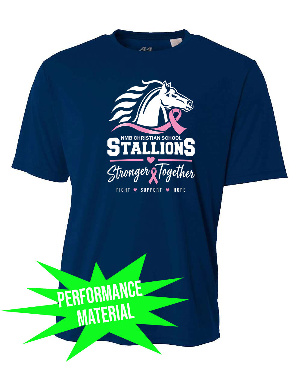 NMB Christian School October Event Performance Material Shirt Design 5