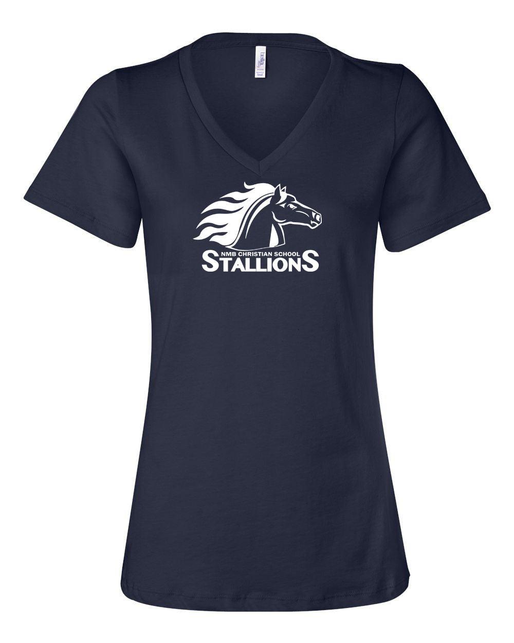 NMB Christian Uniform V-neck T-Shirt Design 1