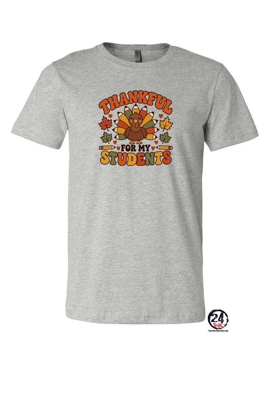 Thankful for my students T-Shirt Design 1