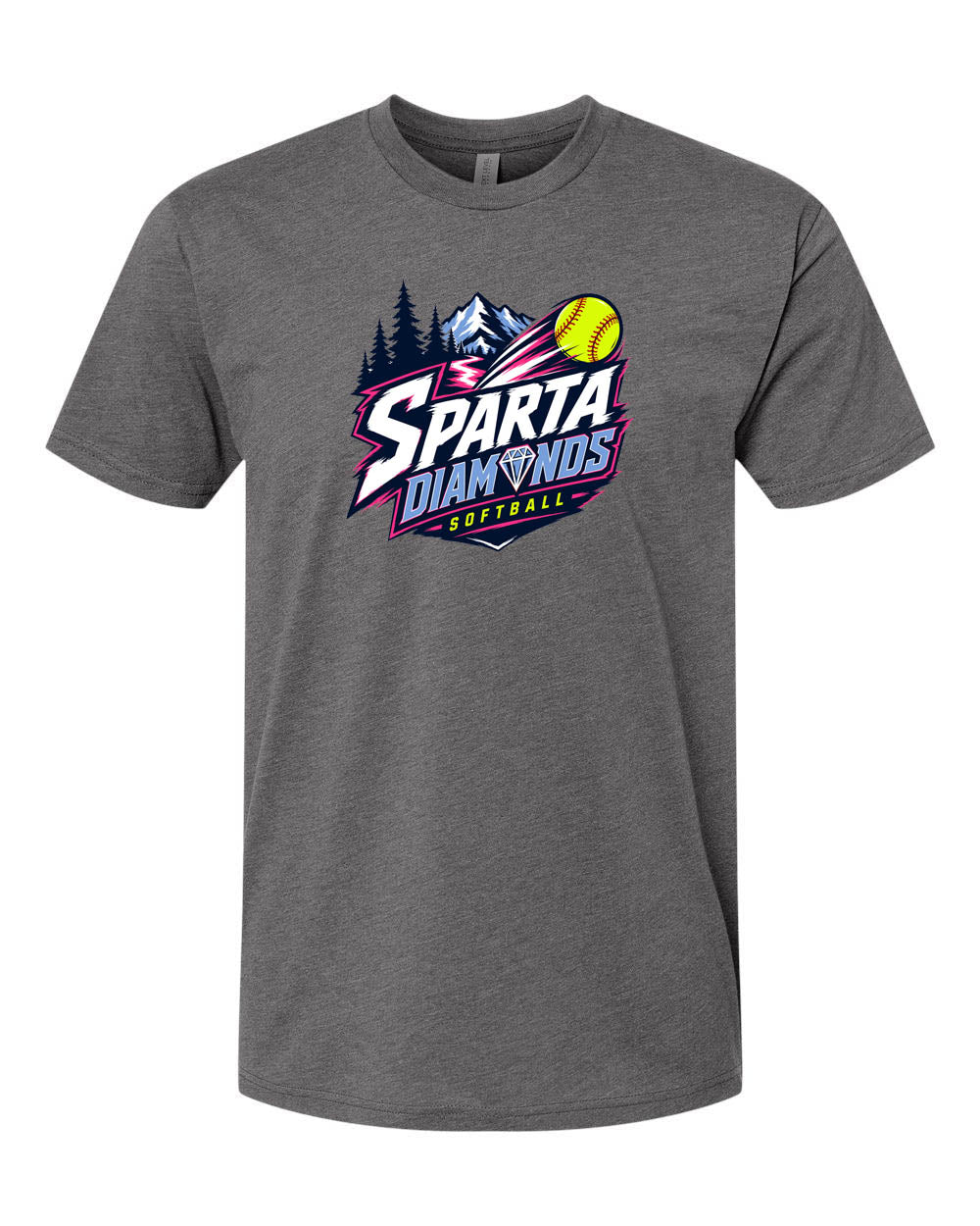 Sparta Diamonds T-Shirt Design 1
