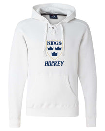 Kings Hockey Design 6 Hooded Sweatshirt with laces