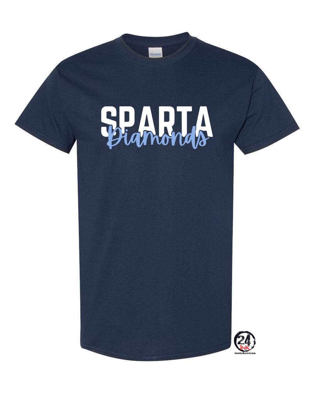 Sparta Diamonds T-Shirt Design 3