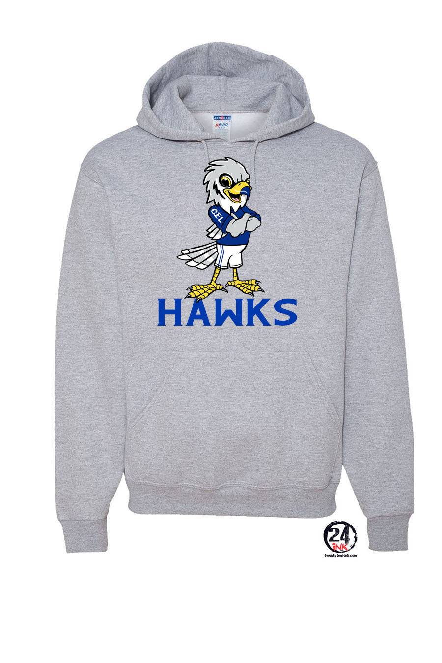 Clifton E. Lawrence Hooded Sweatshirt Design 2