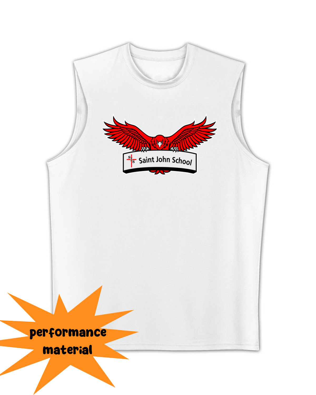 St. John's Design 6 Men's performance Tank Top