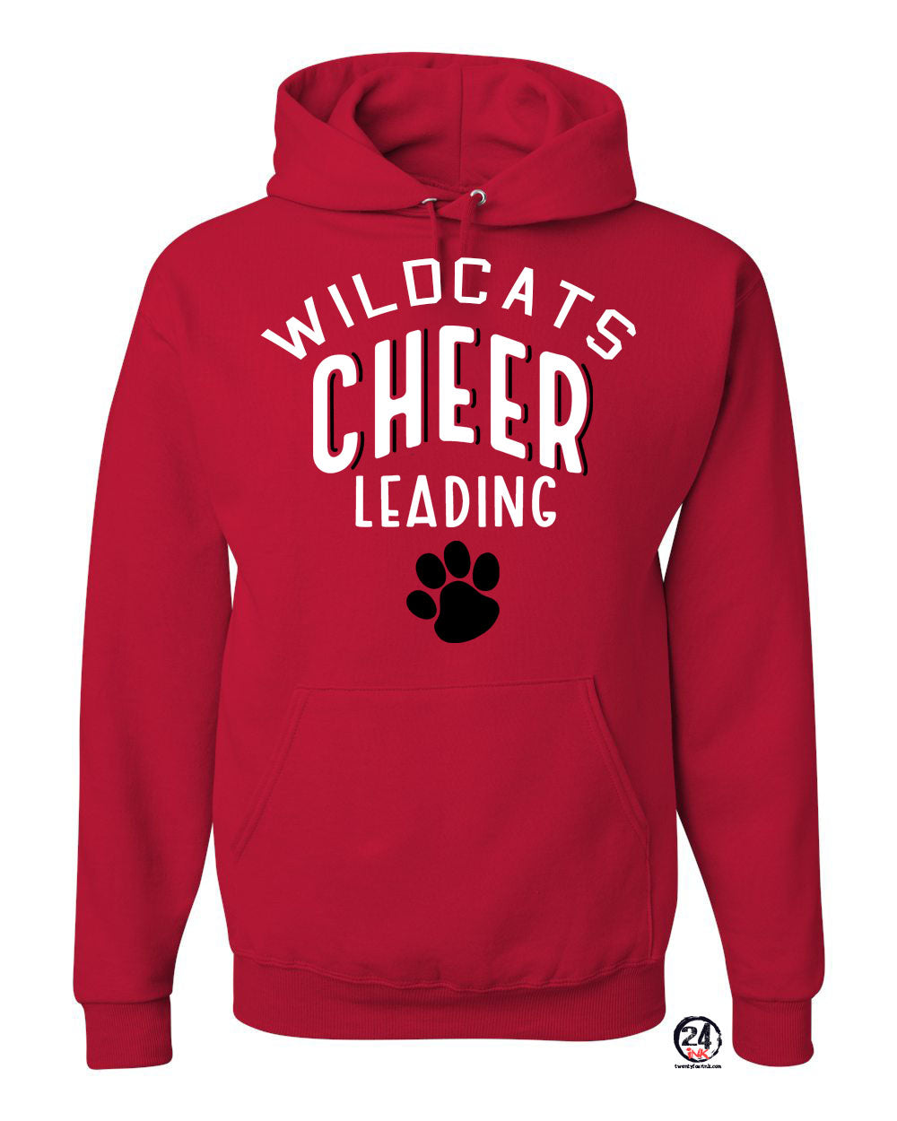 Wildcats cheer Design 5 Hooded Sweatshirt