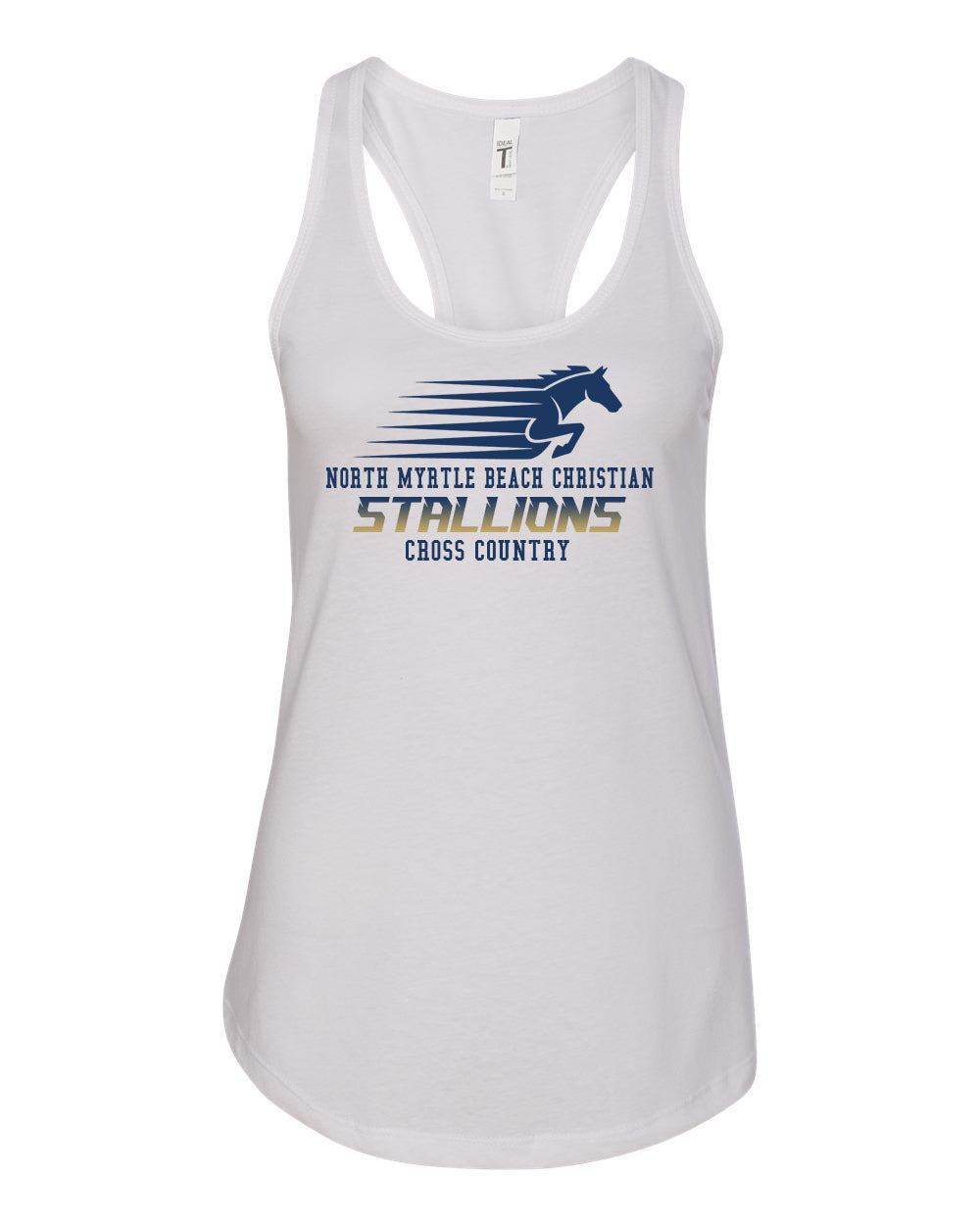 NMB Christian Cross Country Tank Top Design 1
