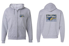 NMB Christian School design 1 Zip up Sweatshirt