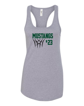 Mustangs Basketball design 8 Tank Top