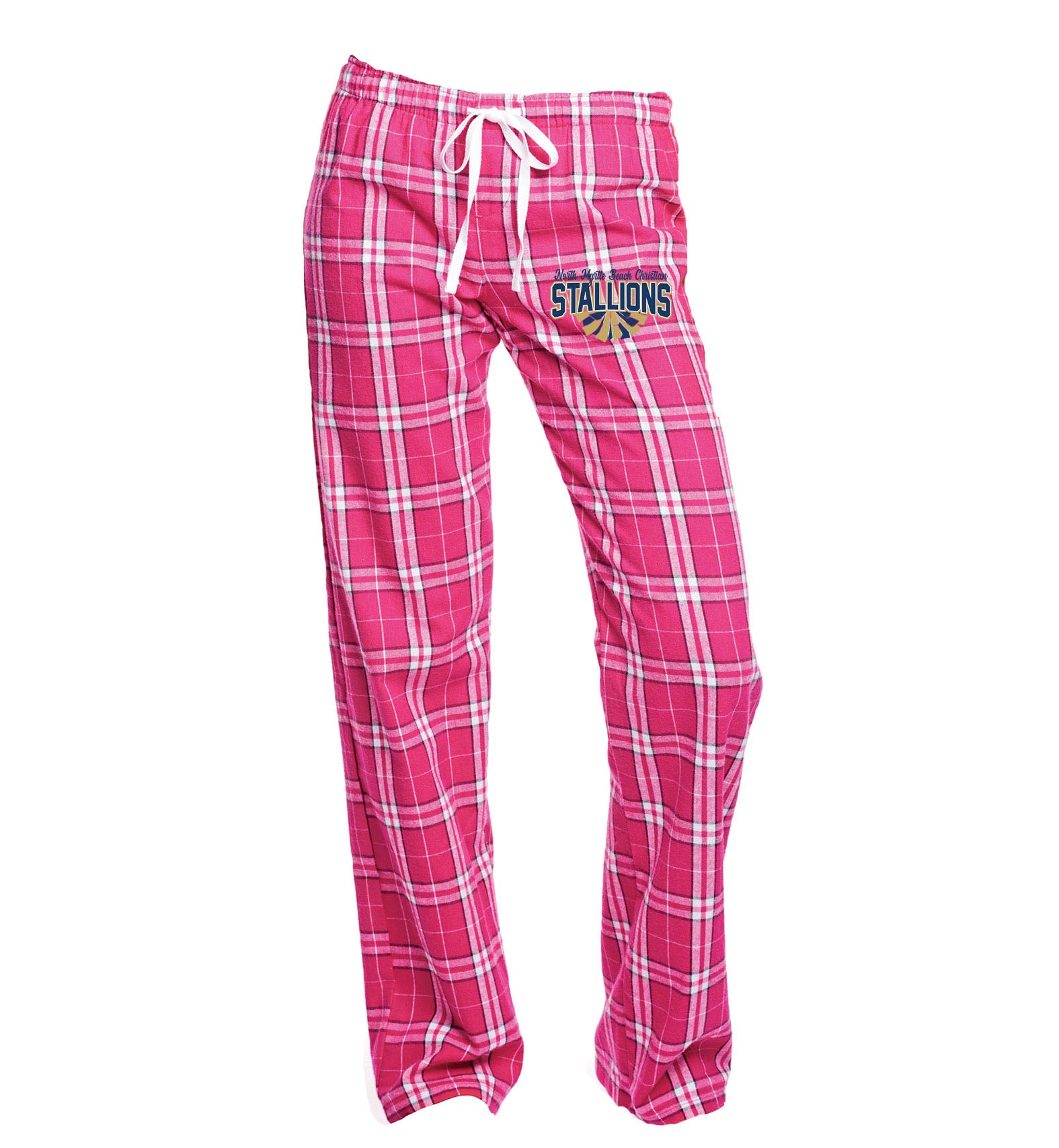 NMB Christian School Cheer Flannel PJ Sweatpants Design 1