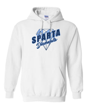 Sparta Diamonds Hooded Sweatshirt Design 2