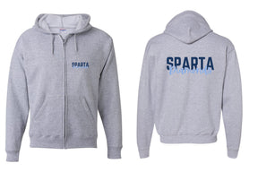 Sparta Diamonds design 3 Zip up Sweatshirt