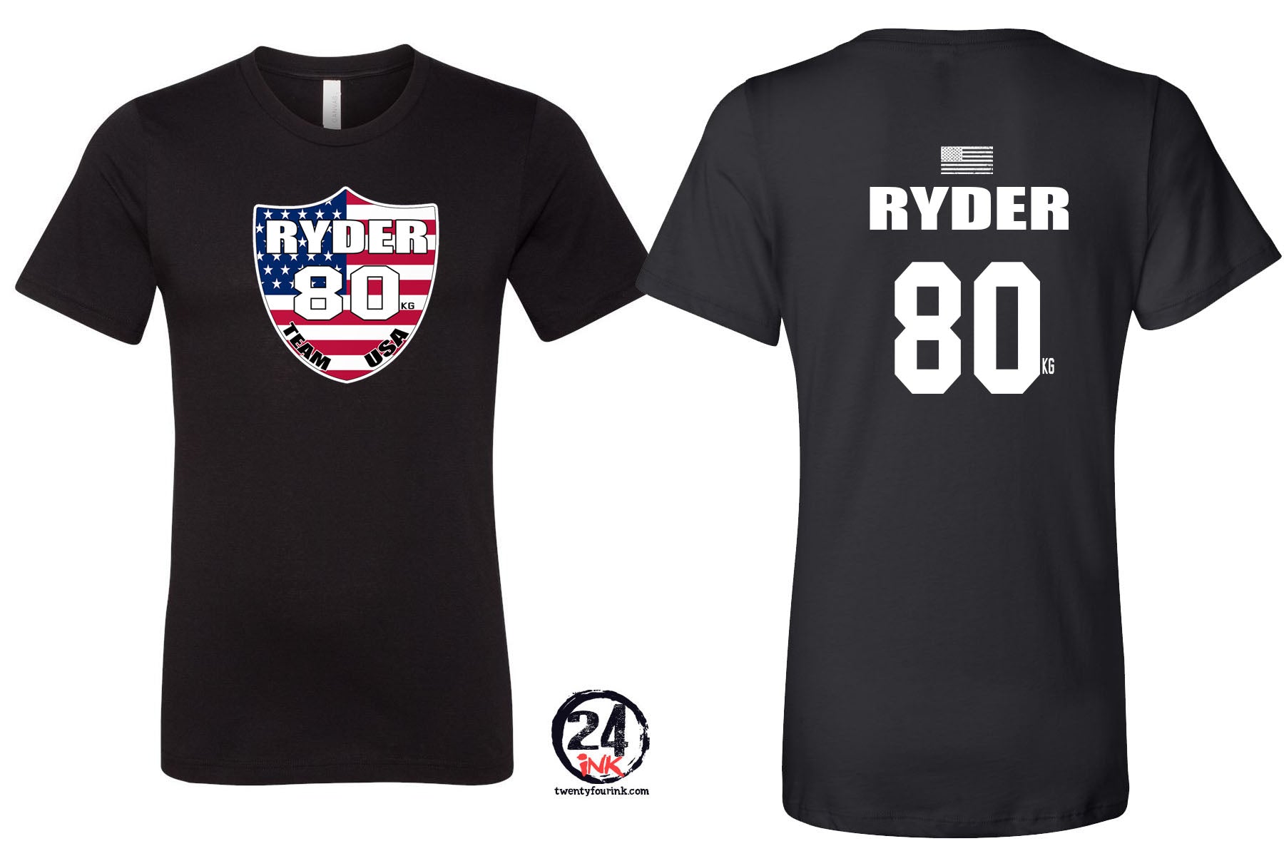 Ryder Wrestling Team USA T-Shirt