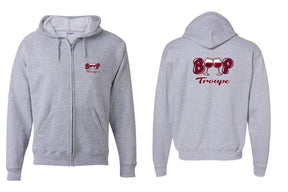 Boop design 1 Zip up Sweatshirt