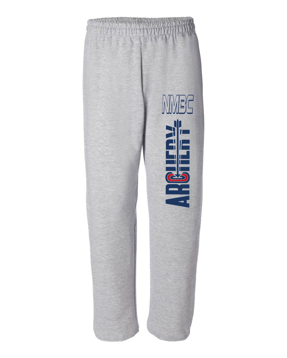 NMB Christian School Archery Open Bottom Sweatpants Design 1