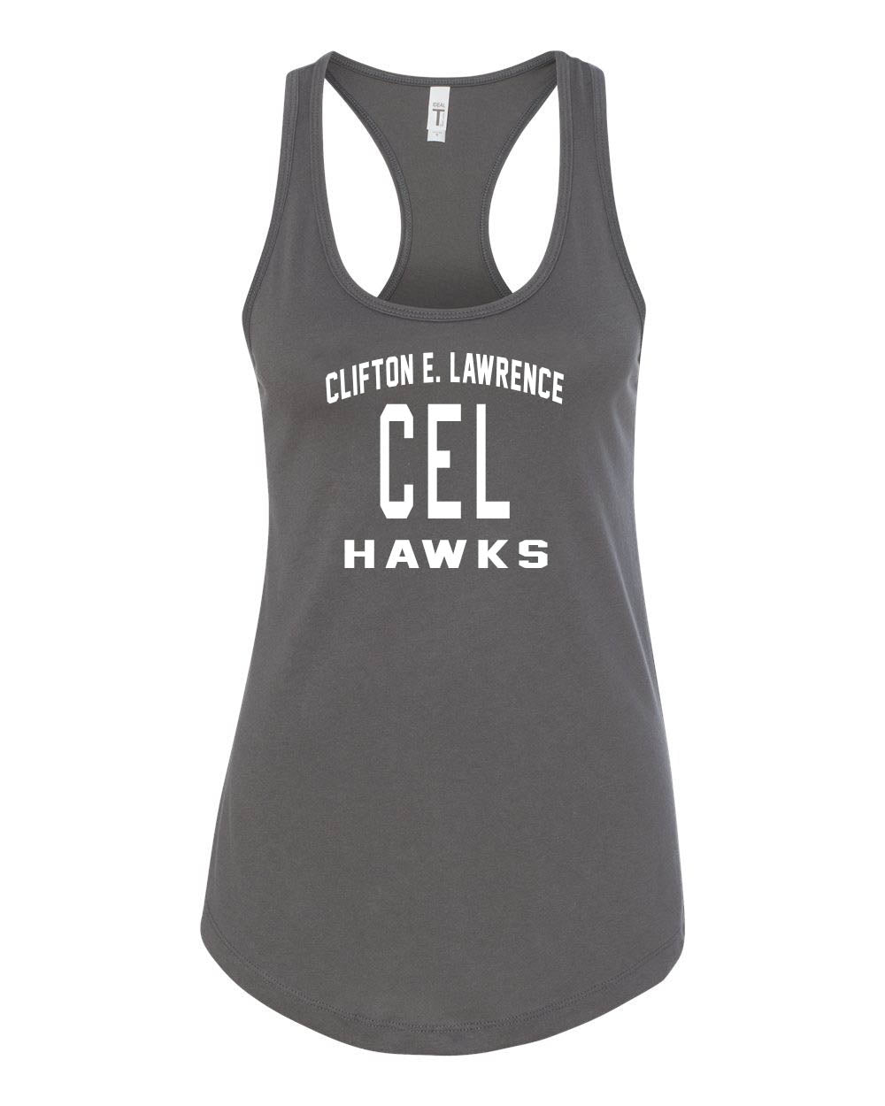 Clifton E. Lawrence Racerback Tank Top Design 3