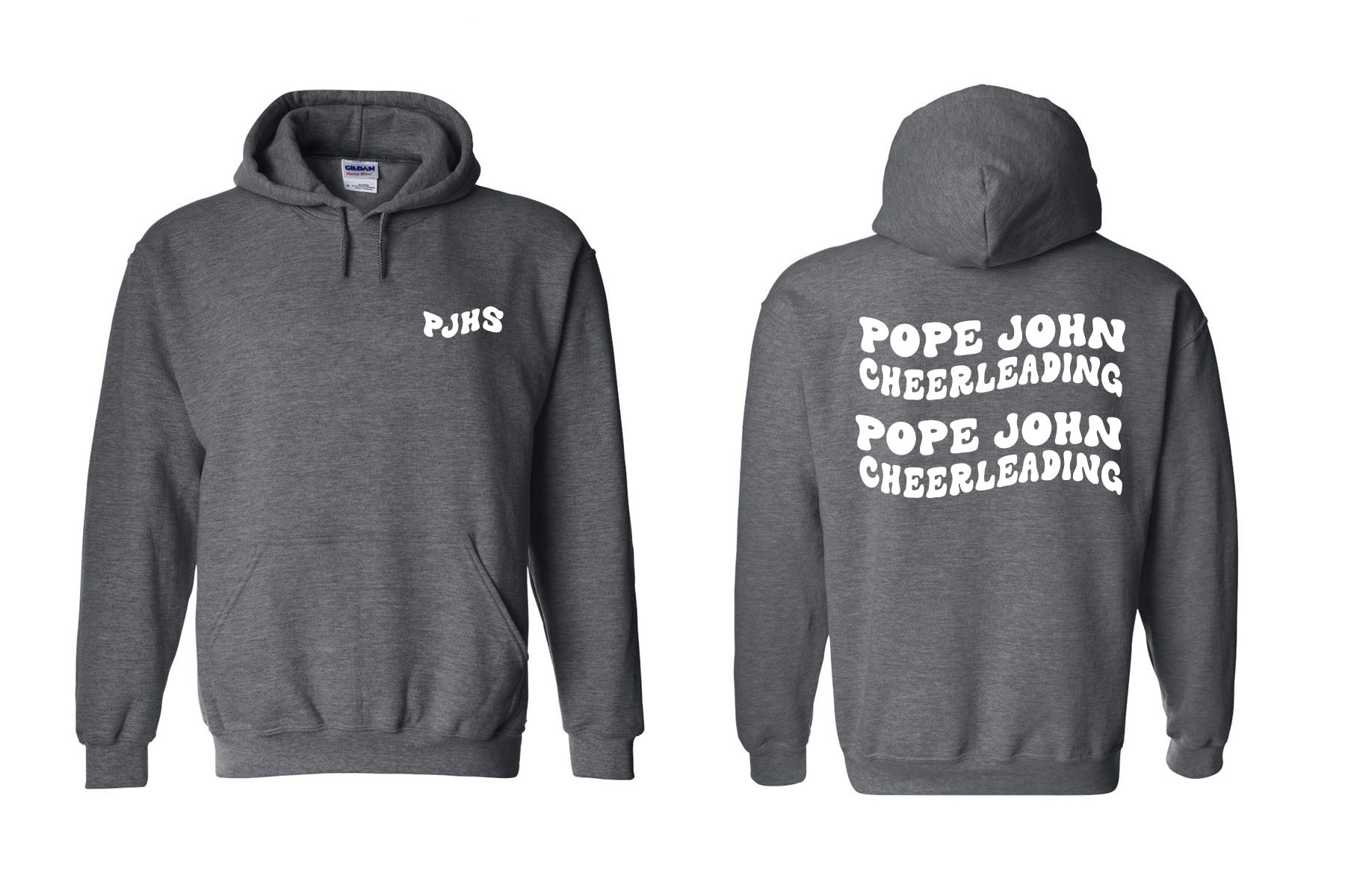 Pope John Cheer Design 6 Hooded Sweatshirt