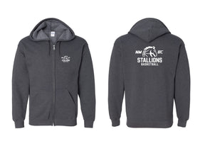 NMB Christian School Basketball design 1 Zip up Sweatshirt