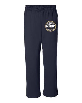 NMB Christian School Spiritwear Open Bottom Sweatpants Design 3