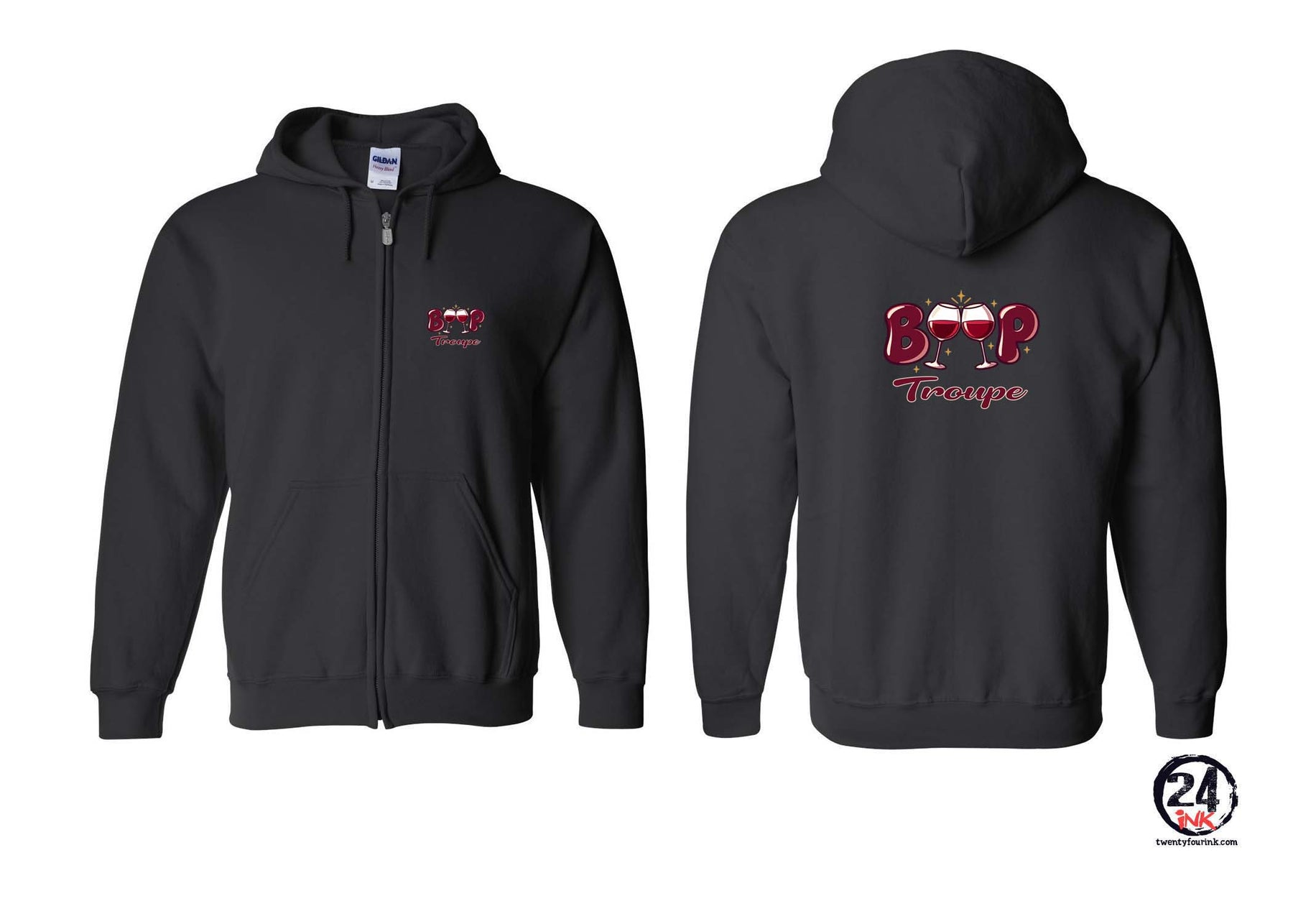 Boop design 1 Zip up Sweatshirt
