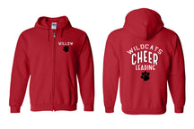 Wildcats Cheer design 5 Zip up Sweatshirt