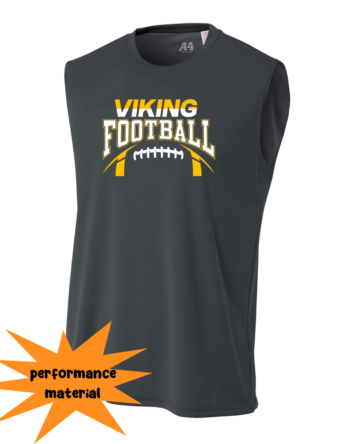 Vikings Football Design 8 Men's Performance Tank Top