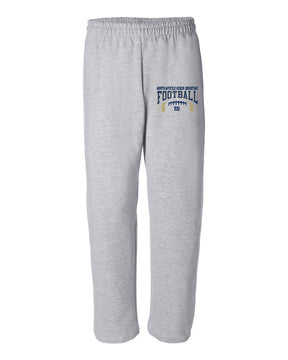 NMB Christian School Football Open Bottom Sweatpants Design 2