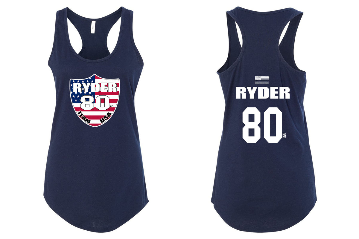 Ryder Wrestling Team USA Racerback Tank Top