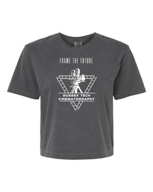 Sussex Tech Film Design 2 crop top