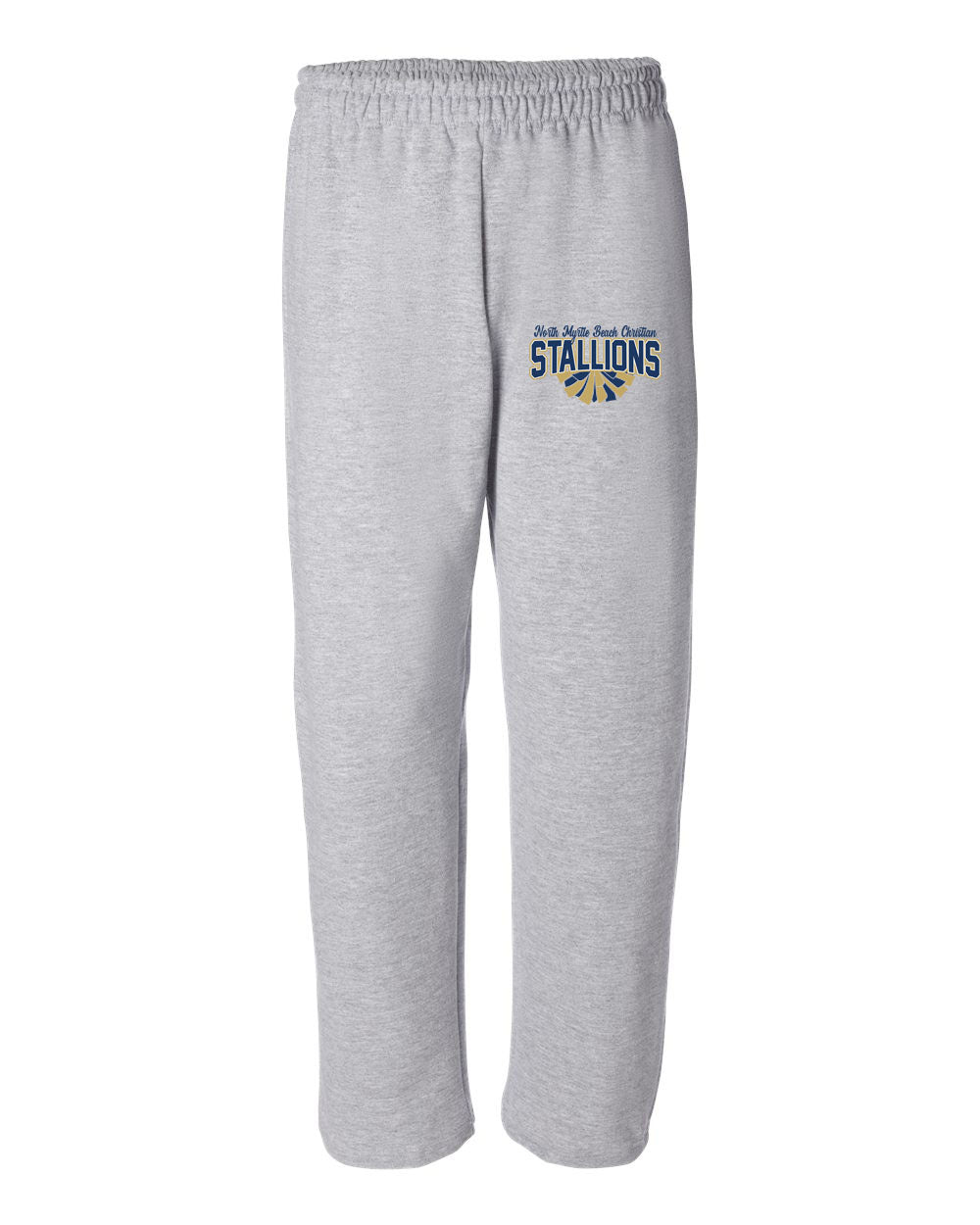 NMB Christian School Cheer Open Bottom Sweatpants Design 1