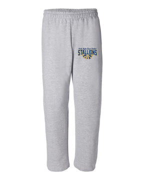 NMB Christian School Cheer Open Bottom Sweatpants Design 1