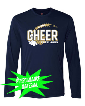 Pope John Cheer Performance Material Design 7 Long Sleeve Shirt