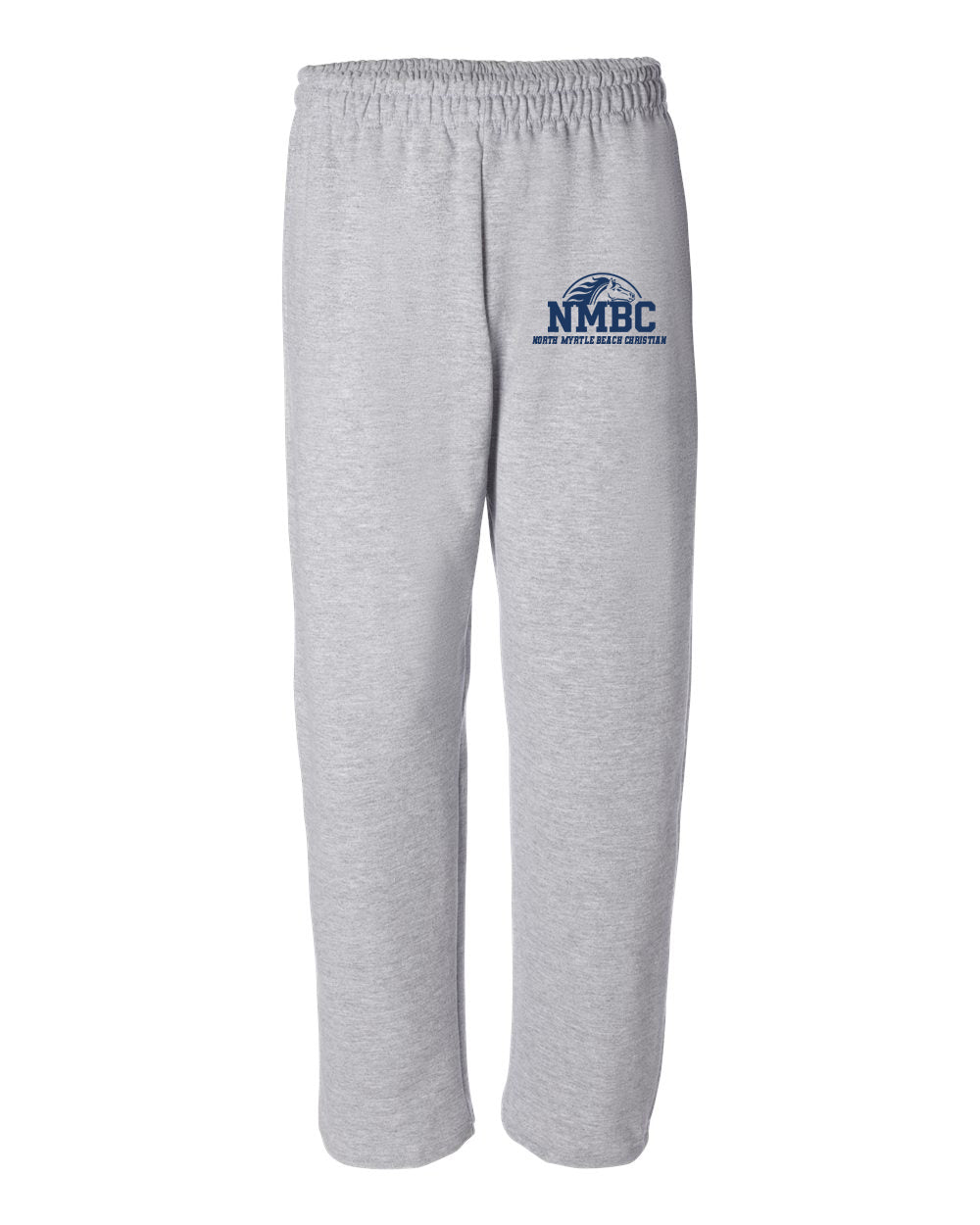 NMB Christian School Spiritwear Open Bottom Sweatpants Design 4