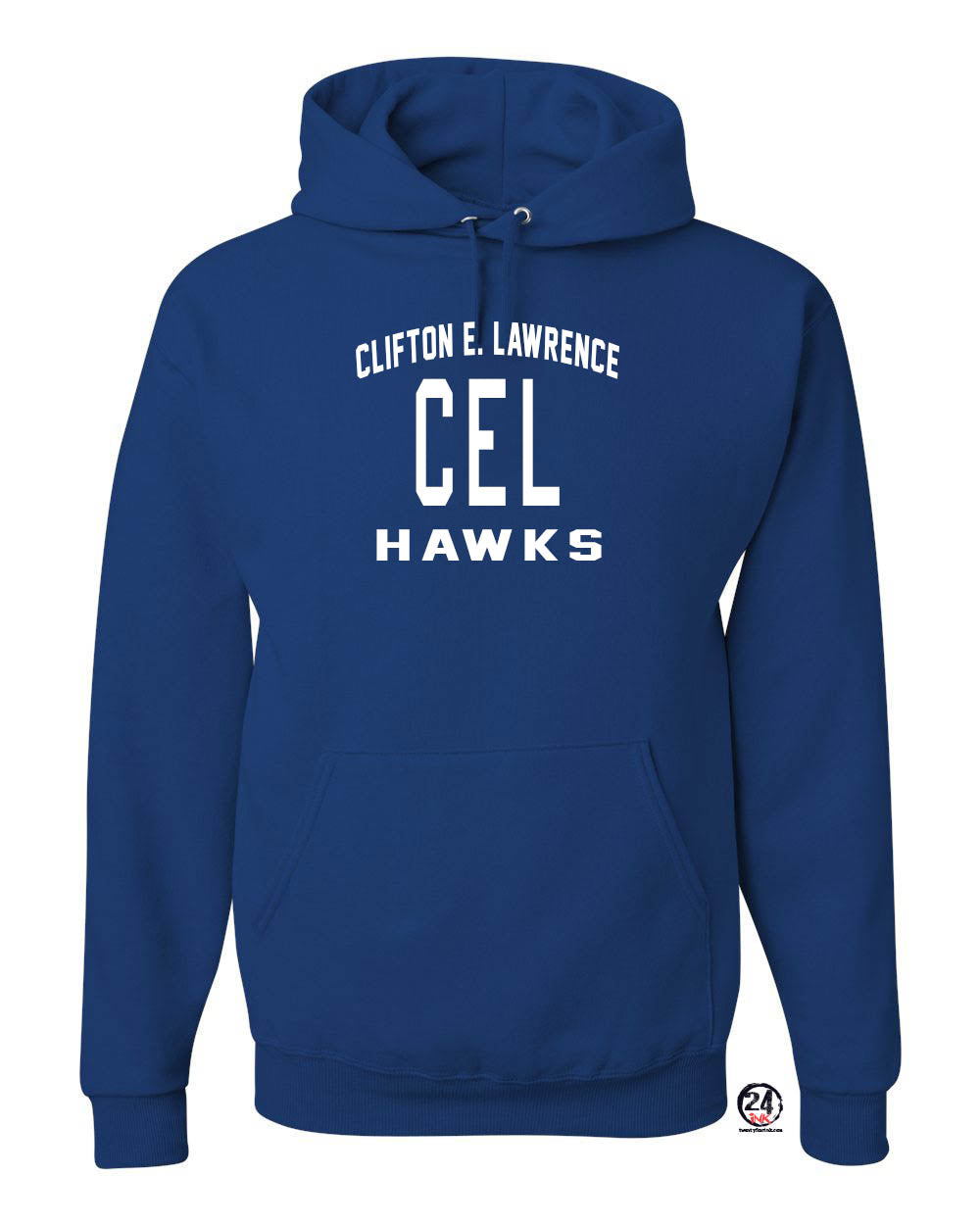 Clifton E. Lawrence Hooded Sweatshirt Design 3