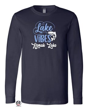 Kemah Lake Long Sleeve Shirt Design 3